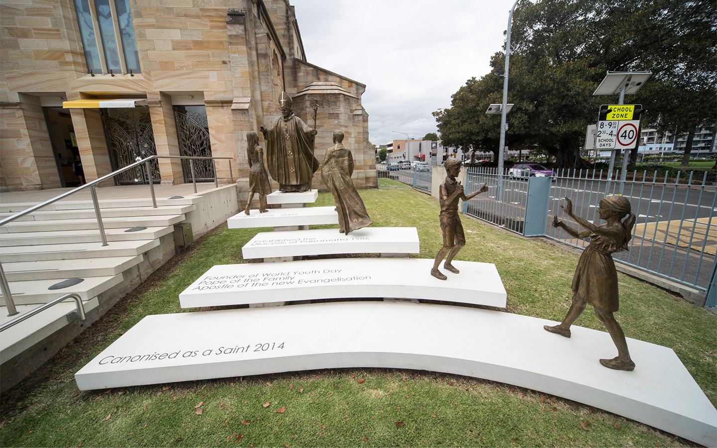 St John Paull II Monument St Patrick’s Cathedral's Gallery Image