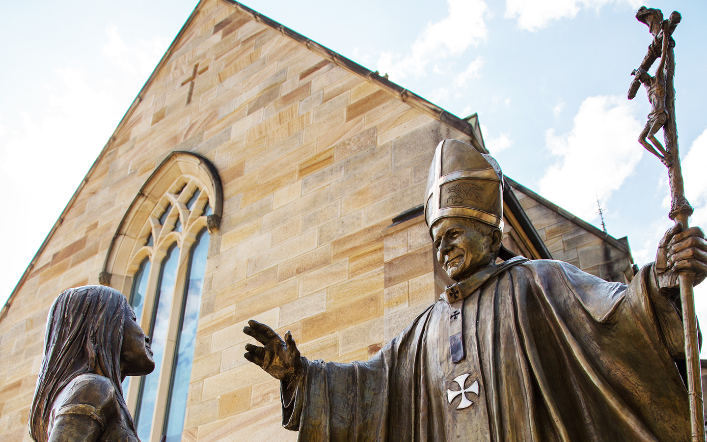 St John Paull II Monument St Patrick’s Cathedral's Gallery Image
