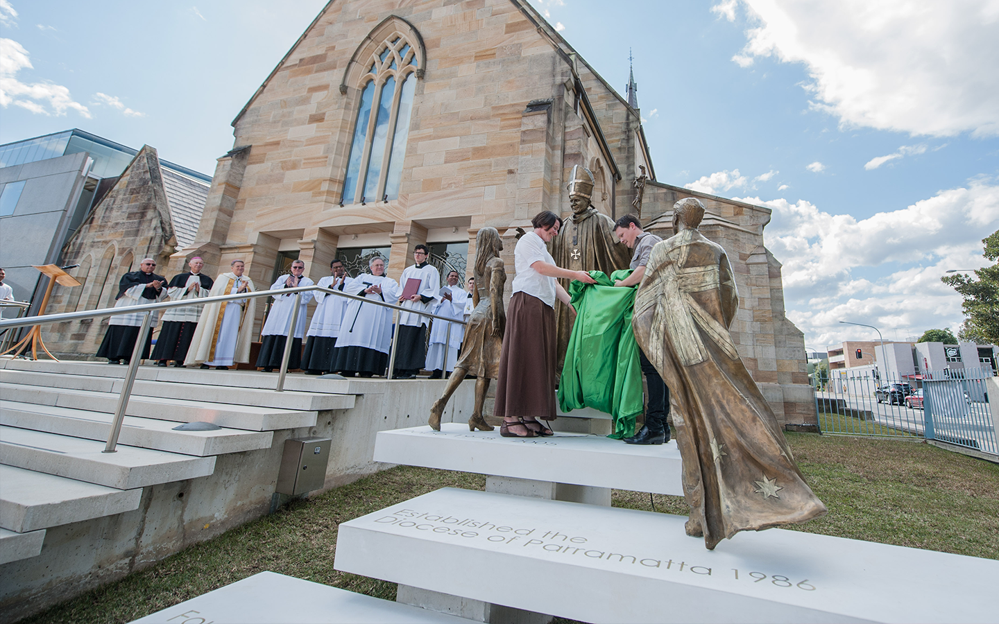 St John Paull II Monument St Patrick’s Cathedral's Gallery Image